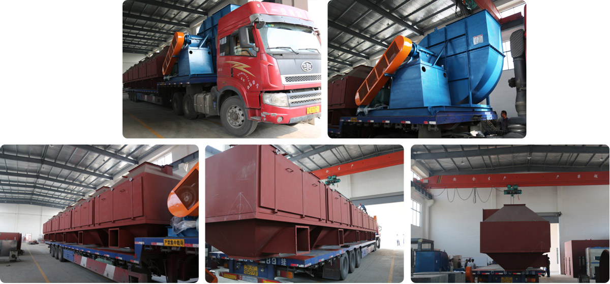 噴漆室有機廢氣治理工程今日出貨！