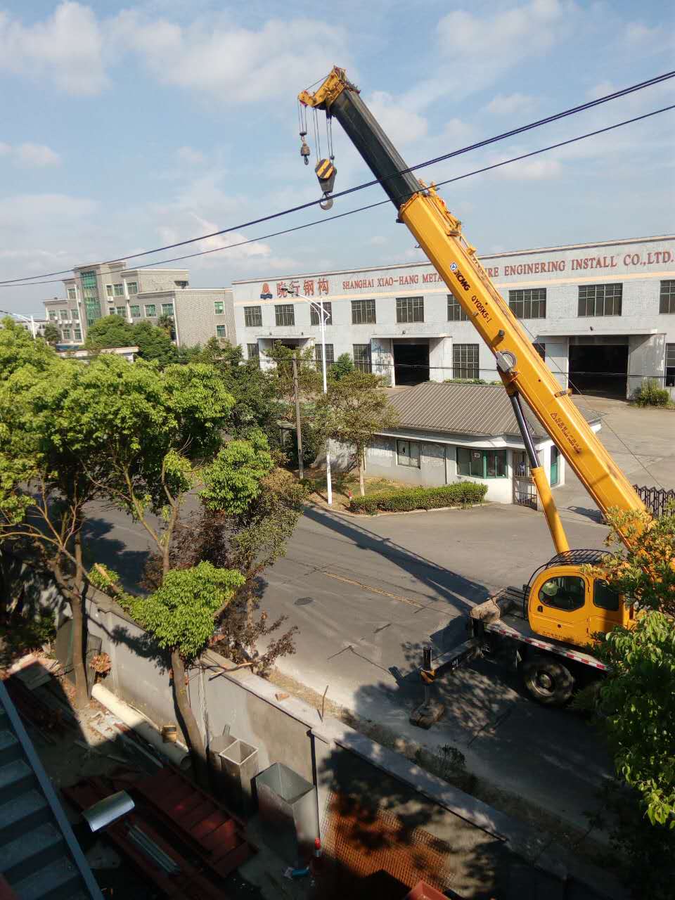 【揚州綠之源環(huán)?！课矫摳酱呋紵椖堪惭b現(xiàn)場