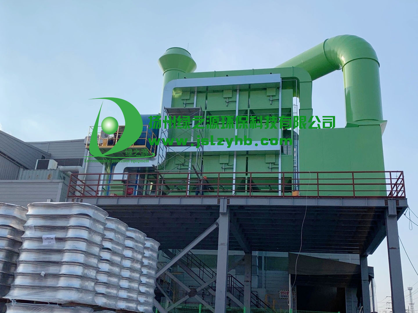 韓國10W風量活性炭吸附·催化燃燒裝置