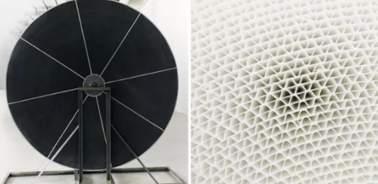 【揚州綠之源環(huán)保】沸石轉輪堵塞后的清理