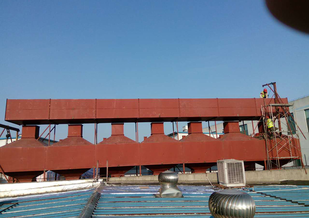 【揚(yáng)州綠之源環(huán)?！课矫摳酱呋紵?xiàng)目安裝現(xiàn)場